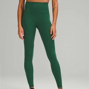 Lululemon Wunder Train High-Rise Tight
28" in Everglade Green